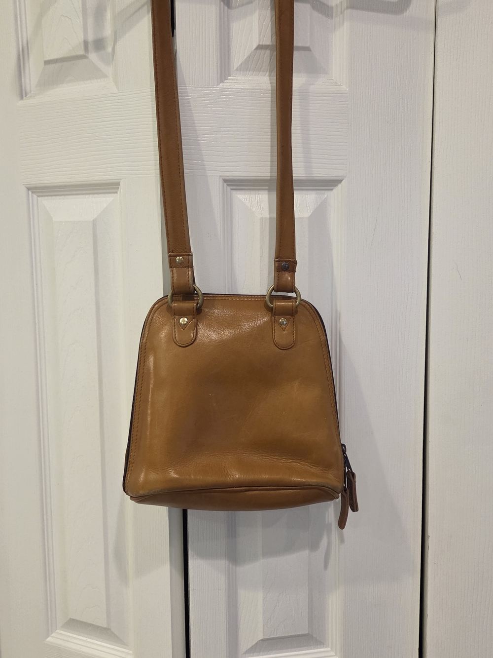 Vintage 90s/y2k Latico Leather Crossbody Bag - Picture 3 of 10